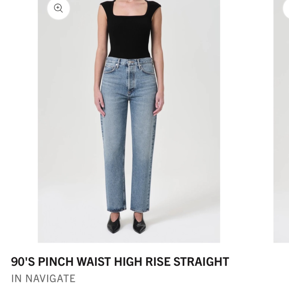 Agolde 90’s Pinch Waist Jeans – Size 26